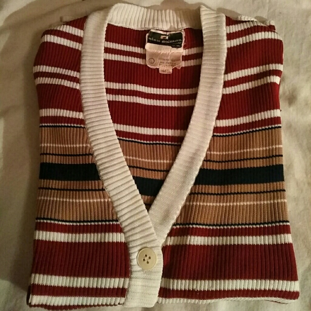 Alex Colman vintage po' boy cardi
